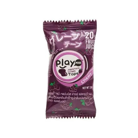 Hình ảnh Kẹo dẻo cuộn Play more vị Nho