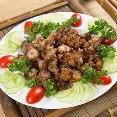 Hình ảnh Bò,Nai,Nhím,Đà Điểu xào satế