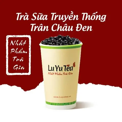 Hình ảnh Hồng trà sữa Lu Yu trân châu