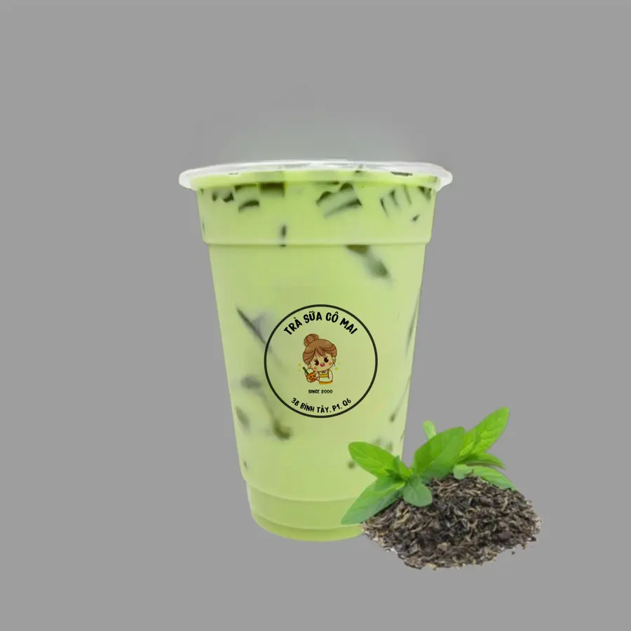 Hình ảnh Trà sữa Thái xanh