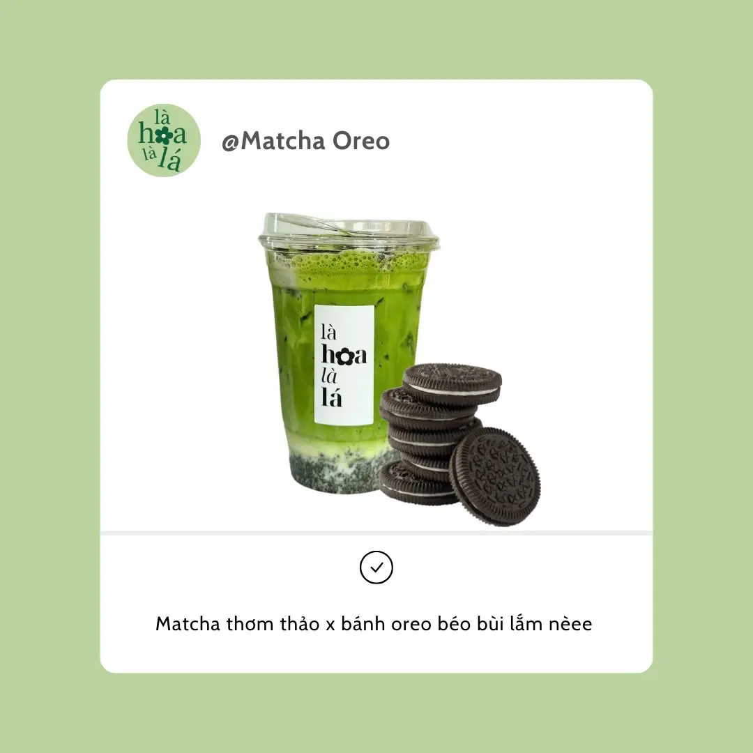 Hình ảnh Matcha Oreo