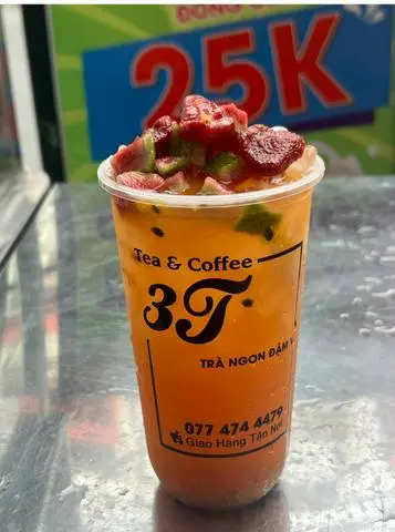 Hình ảnh Trà ổi hồng dâu tây
