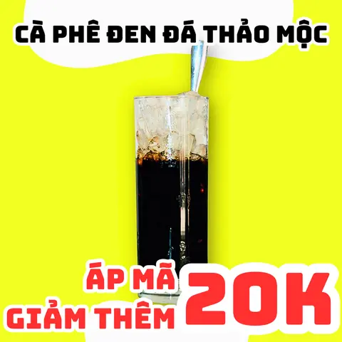 Hình ảnh Cà Phê Đen Đá Thảo Mộc (coffee)