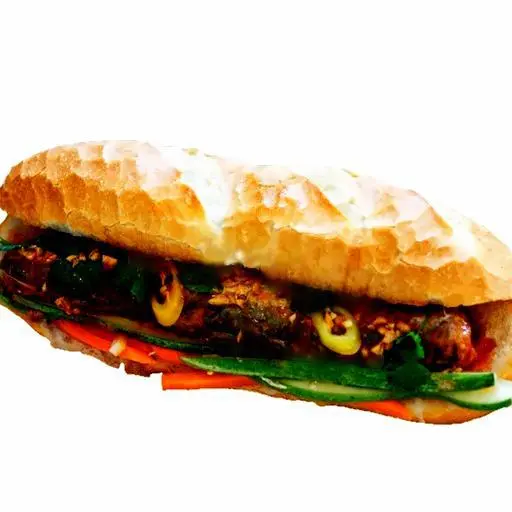 Hình ảnh Bánh mì cá hộp