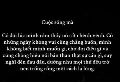 Hình ảnh Đen- Ngày không vui