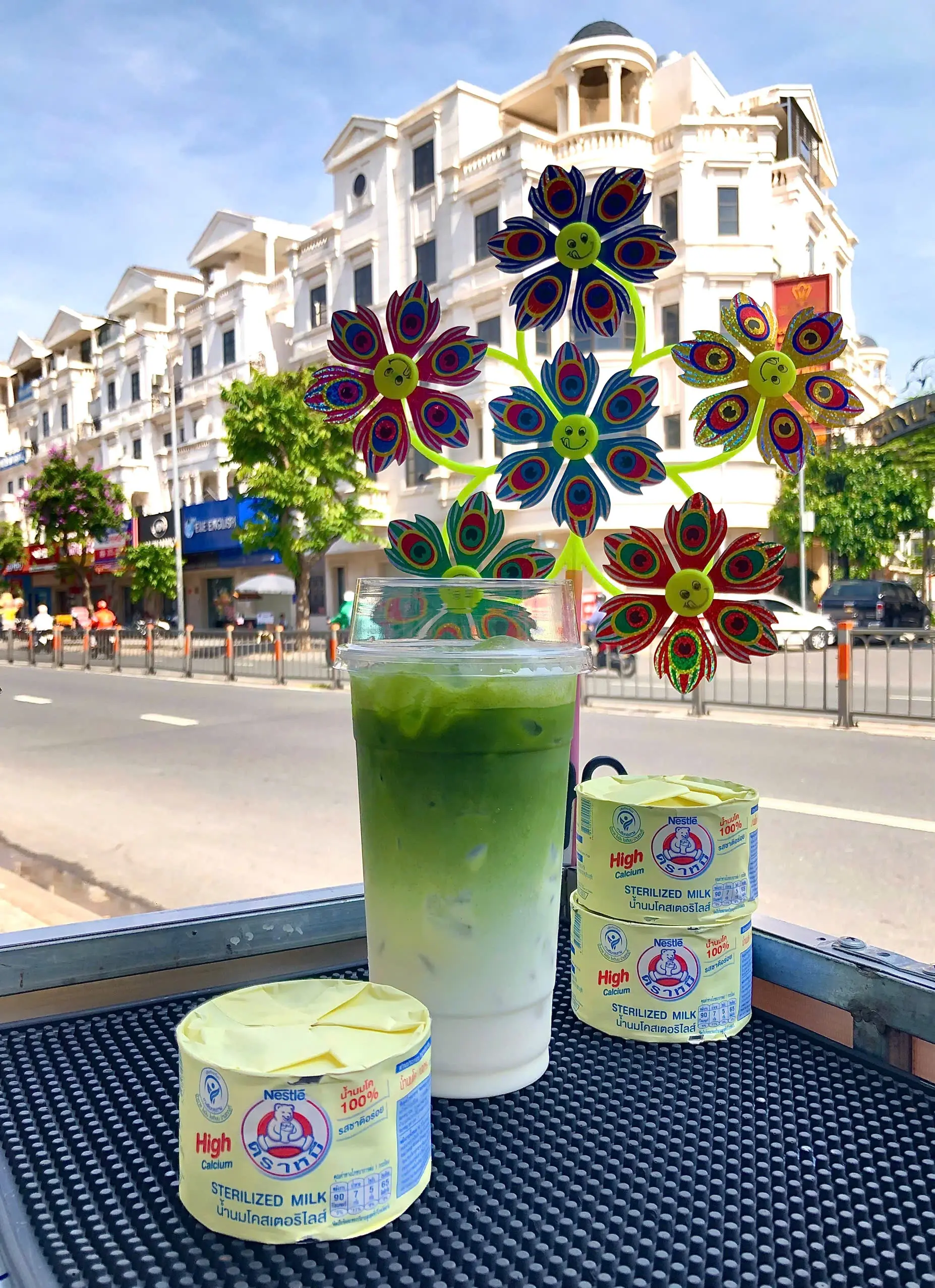Hình ảnh Sữa gấu matcha