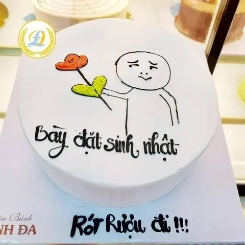 Hình ảnh bánh kem 12cm mã 04