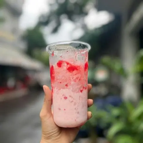 Hình ảnh Sữa chua dâu