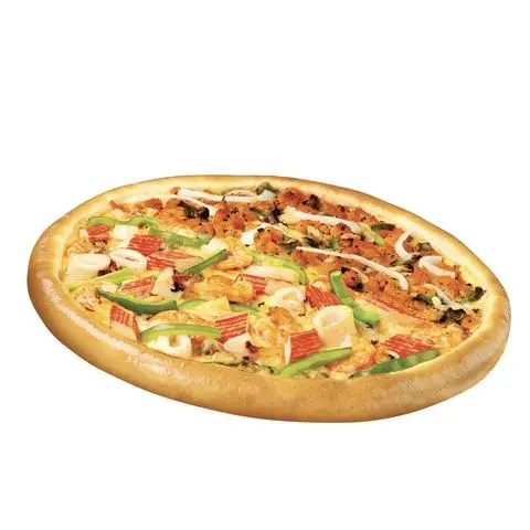 Hình ảnh P3 - pizza half-half đế dày xốp