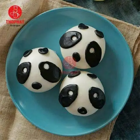 Hình ảnh Bánh gấu trúc nhân dứa