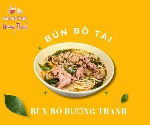 Hình ảnh Bún bò tái