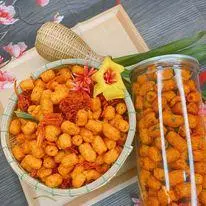 Hình ảnh Nui lắc khô bò lá chanh