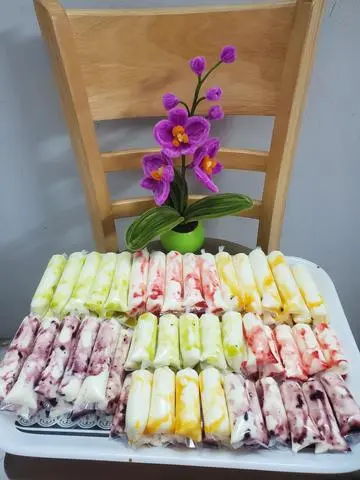 Hình ảnh Sữa chua mix vị túi lớn (10 túi)