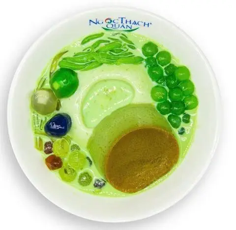 Hình ảnh Tàu hũ kem matcha caramen