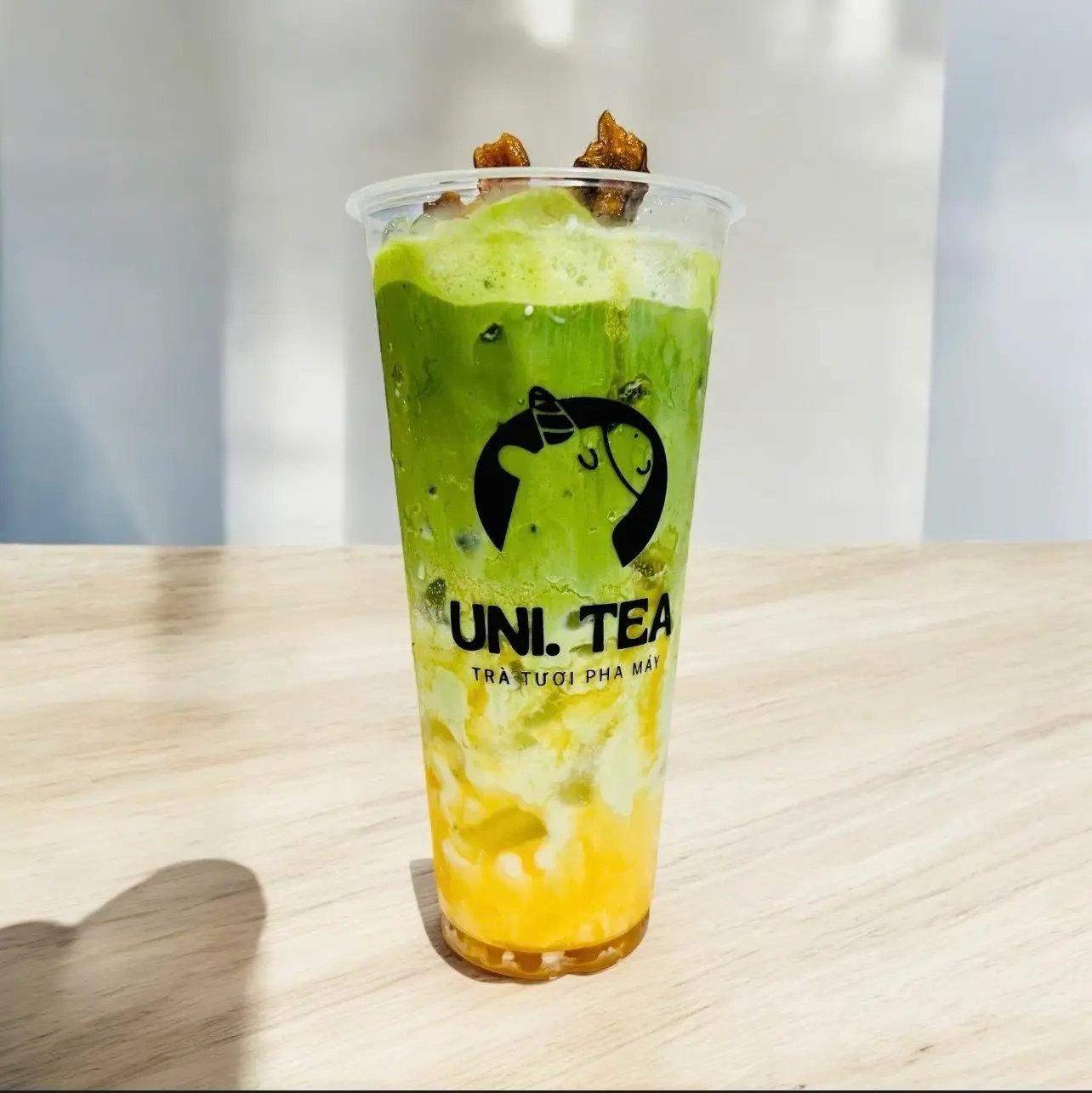 Hình ảnh Matcha latte chuối