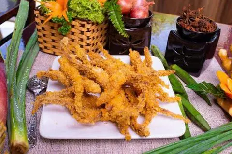 Hình ảnh Lưỡi Vịt Rang Muối