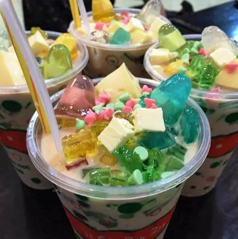 Hình ảnh Trà sữa full topping 1 lít 3