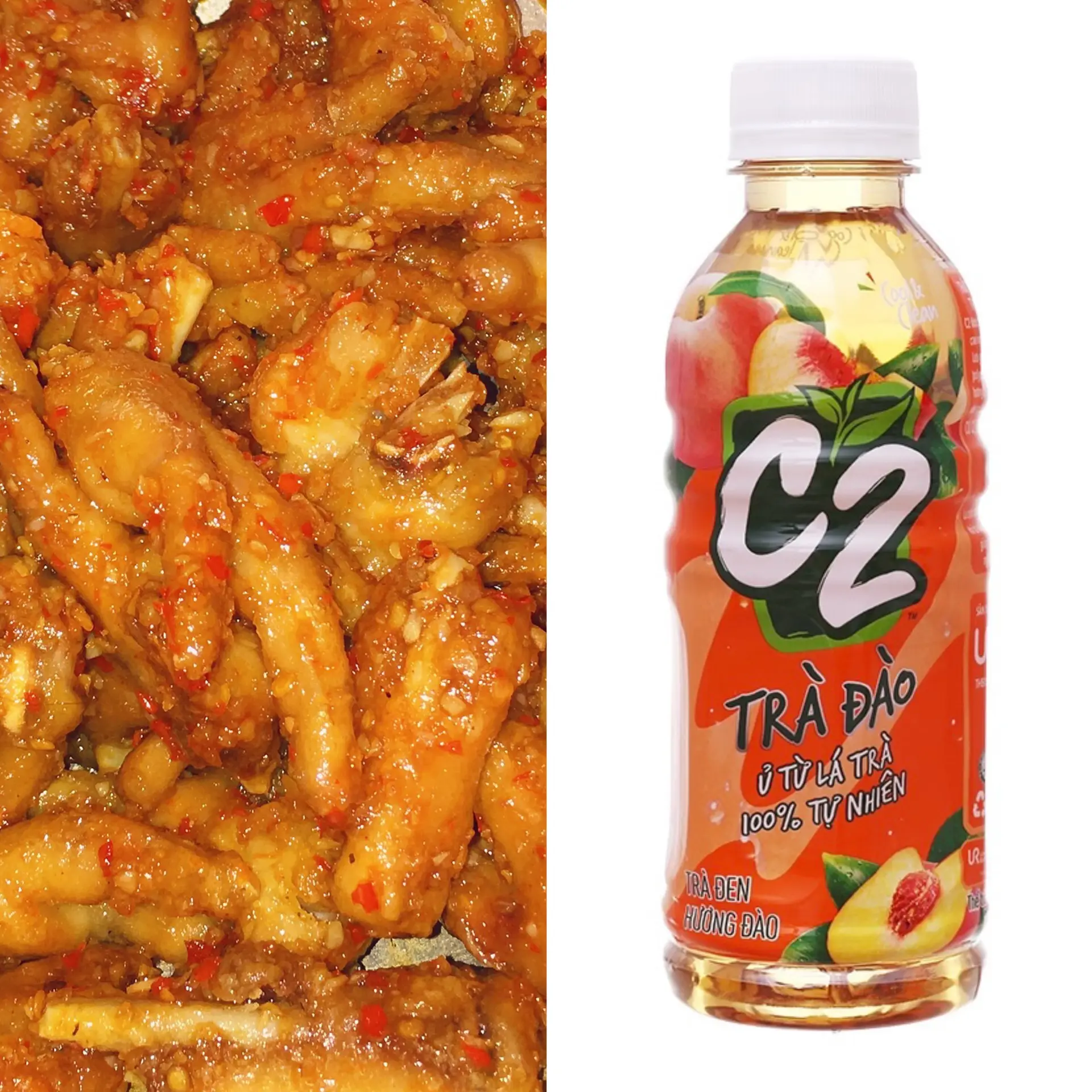 Hình ảnh Chân Gà Bơ Cay + Trà C2