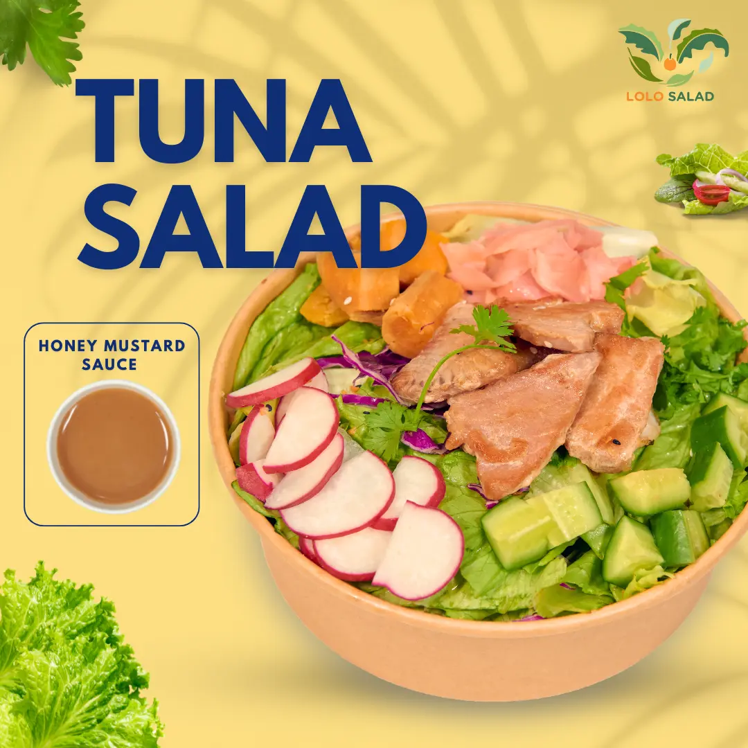 Hình ảnh Tuna Salad (Salad Cá Ngừ xốt Mù tạt mật ong)