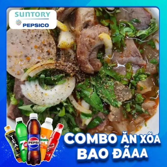 Hình ảnh Combo Bún Xương thập cẩm + Nước Ngọt SPVB