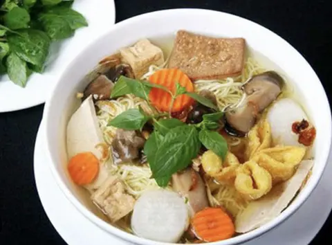 Hình ảnh Hủ Tiếu Chay