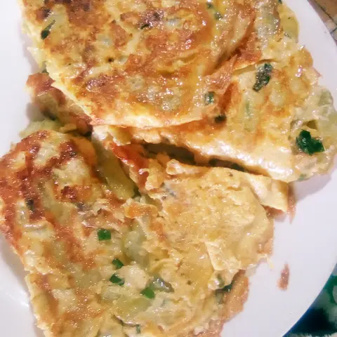 Hình ảnh trứng chiên khổ qua