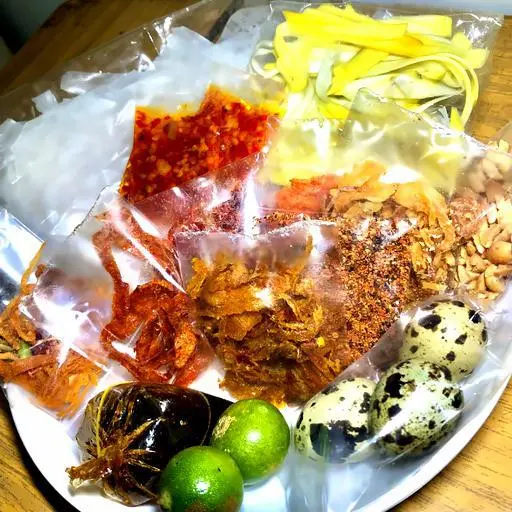 Hình ảnh Bánh tráng tự trộn