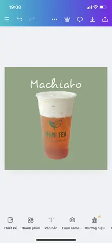 Hình ảnh Trà Đen Machiato