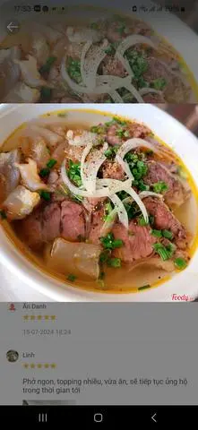 Hình ảnh phở tái nạm