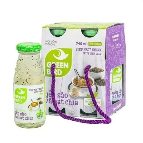 Hình ảnh Yến Sào Hạt Chia-1 hộp 4 chai
