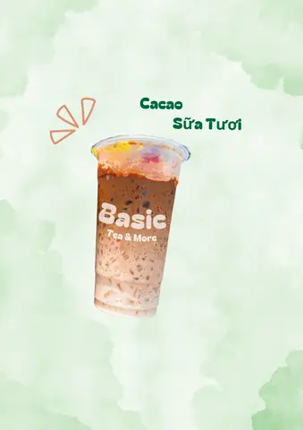 Hình ảnh Cacao latte Trân Châu Trắng ( best seller )