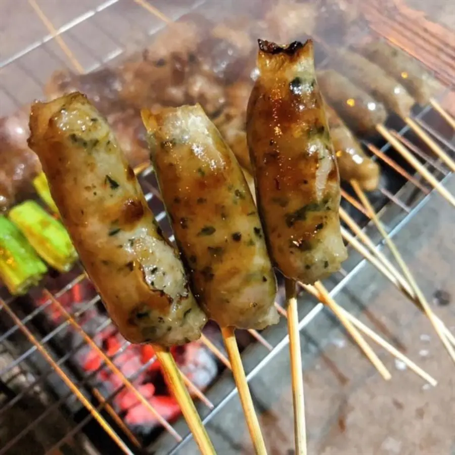 Hình ảnh Bò Cuộn Lá Lốt - 3 Viên