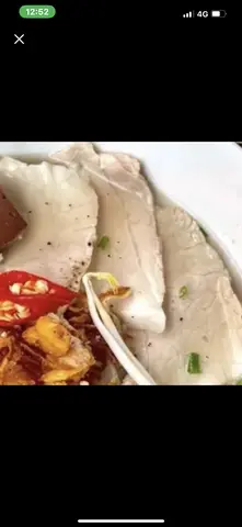 Hình ảnh bánh canh thịt nạc với thịt bằm 
