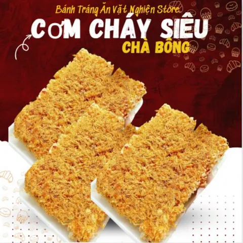Hình ảnh Cơm cháy siêu chà bông