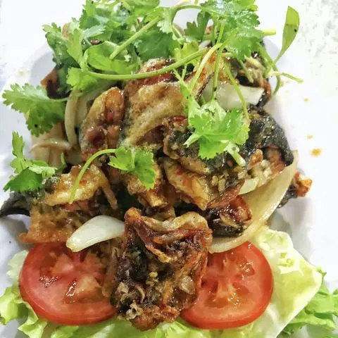 Hình ảnh Ếch chiên nước mắm
