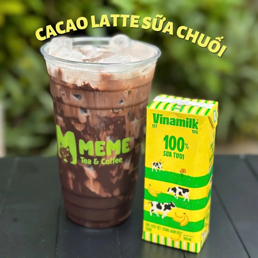 Hình ảnh Cacao latte sữa chuối