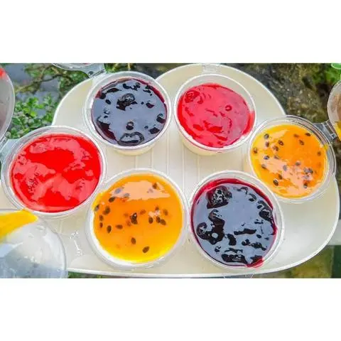 Hình ảnh Panna cotta chanh dây