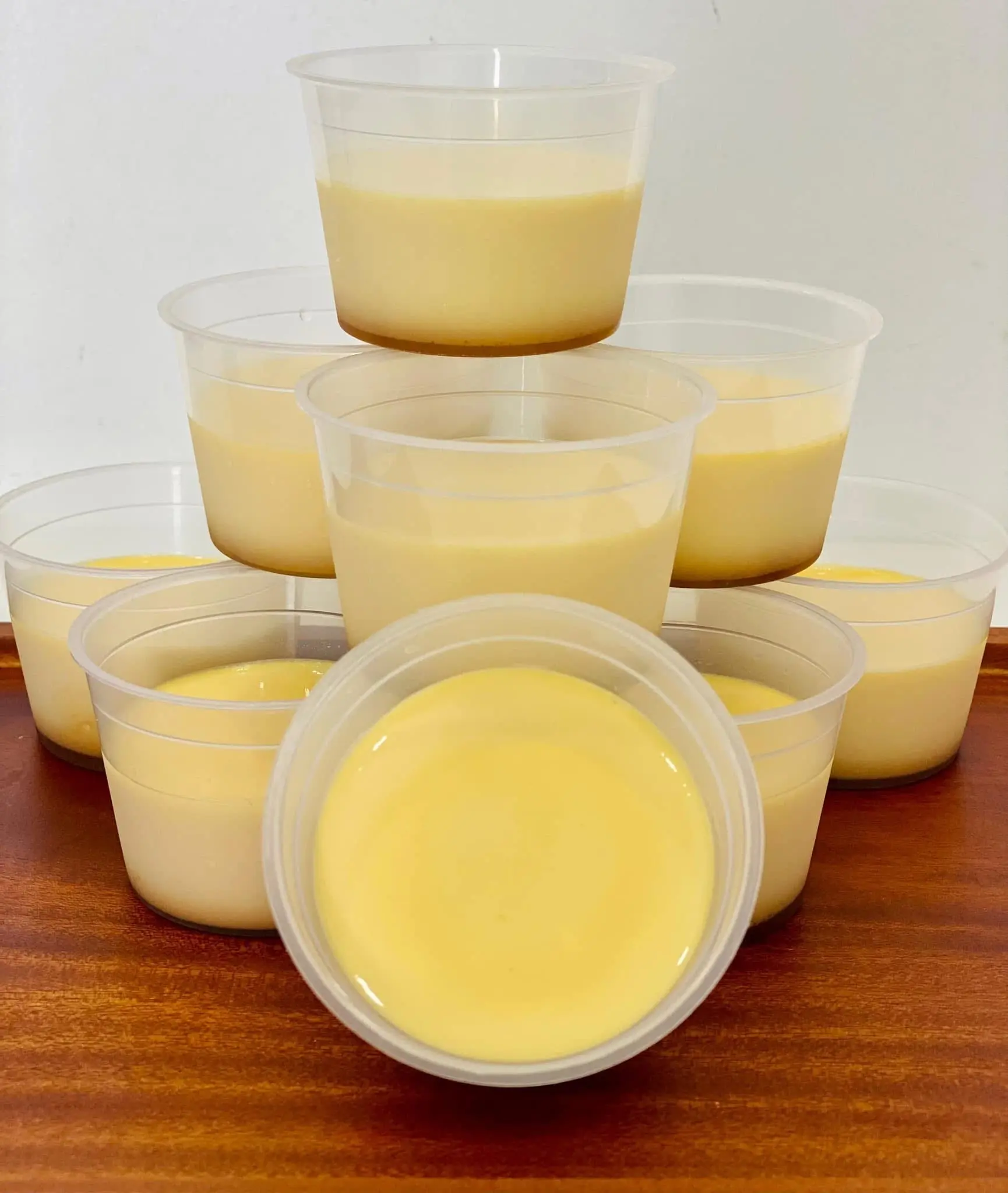 Hình ảnh Bánh flan truyền thống 90g | set 5 hũ