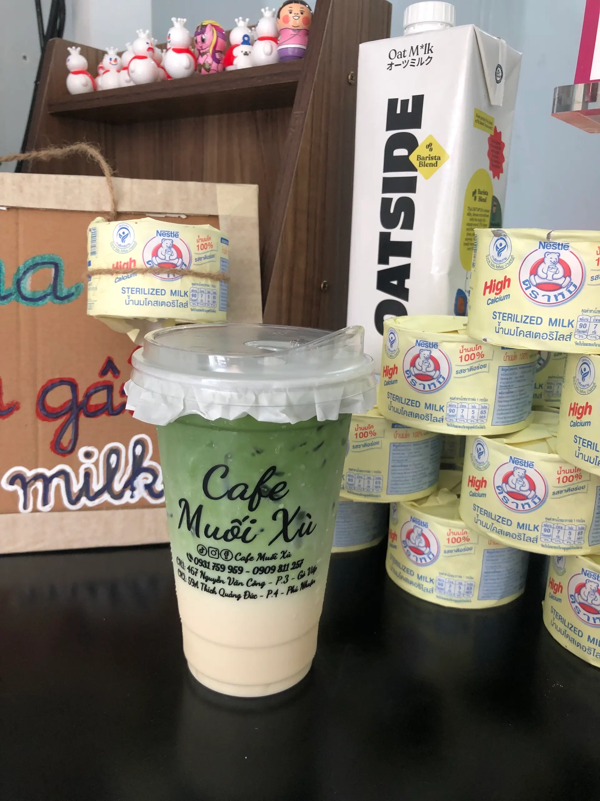 Hình ảnh Matcha Latte Oat Milk