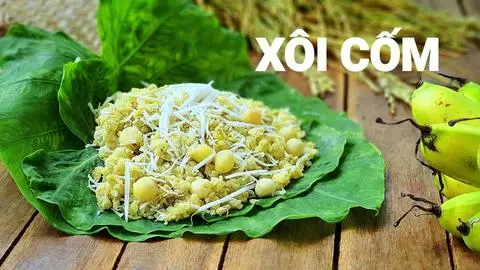 Hình ảnh xôi cốm sen dừa- 0,5 kg 