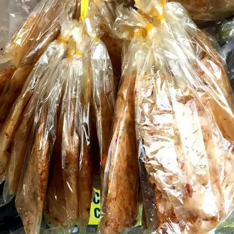 Hình ảnh Bánh tráng xì ke  dẻo tỏi muối ngon