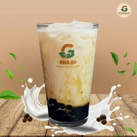 Hình ảnh Sữa tươi trân châu đường đen 