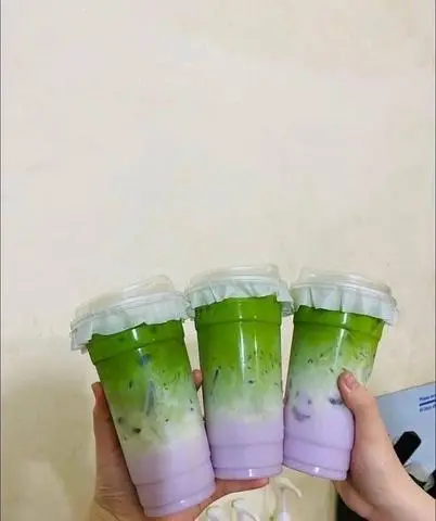 Hình ảnh Matcha Latte Khoai Môn sữa Dừa Đặc Biệt