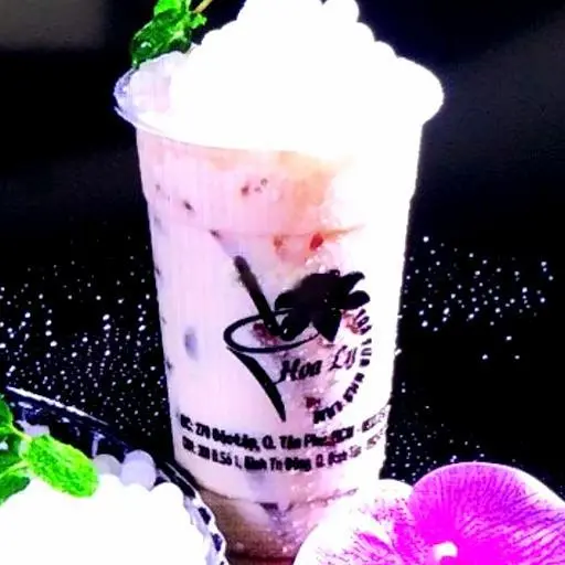 Hình ảnh Trà sữa thạch thủy tinh