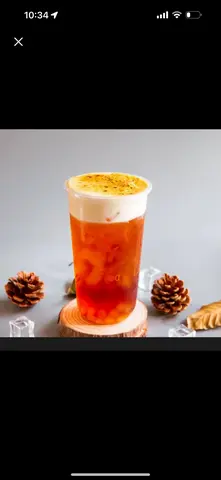 Hình ảnh Trà Lài Kem Trứng Nướng