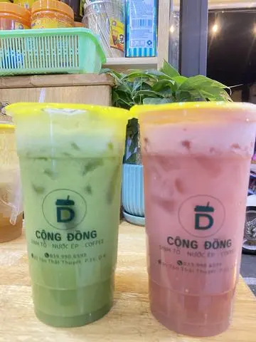 Hình ảnh Combo 2 ly nước ép nguyên chất 700ml