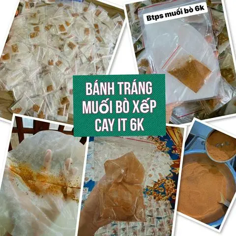 Hình ảnh Bánh tráng phơi sương muối bò