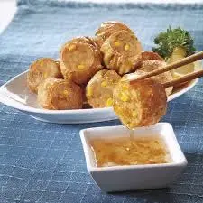 Hình ảnh Chả cá cuộn tàu hủ ky - 3 viên