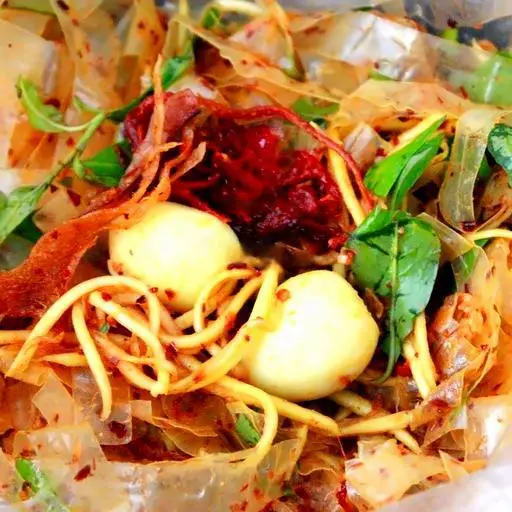Hình ảnh Bánh tráng trộn