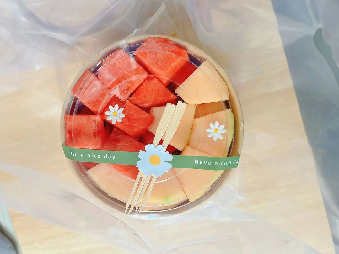 Hình ảnh Mix Dưa Lưới + Dưa Hấu